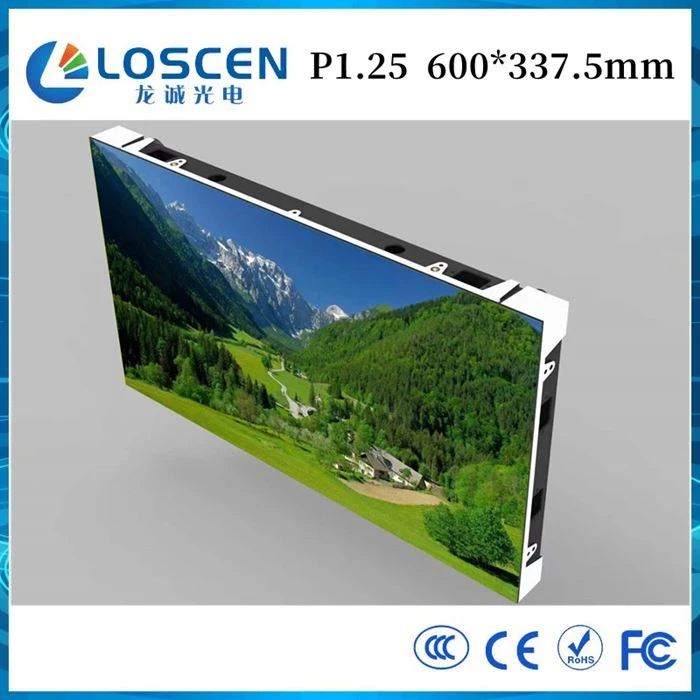 LED Indoor Ultra HD Display Module P1.25 Die Cast Aluminum Box