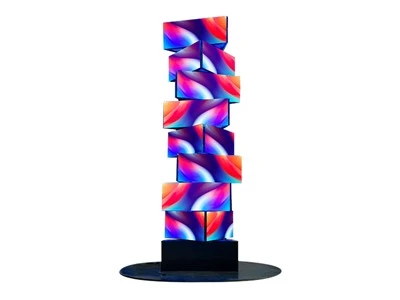 DNA Mechanical Multi-layer Rotating LED Display